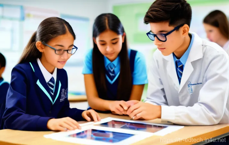 교육공학과 증강현실 AR - **Augmented Reality History Tour in Ephesus**
A group of diverse teenagers, all modestly dressed... 교육공학과 증강현실 AR - **Augmented Reality History Tour in Ephesus**
A group of diverse teenagers, all modestly dressed...