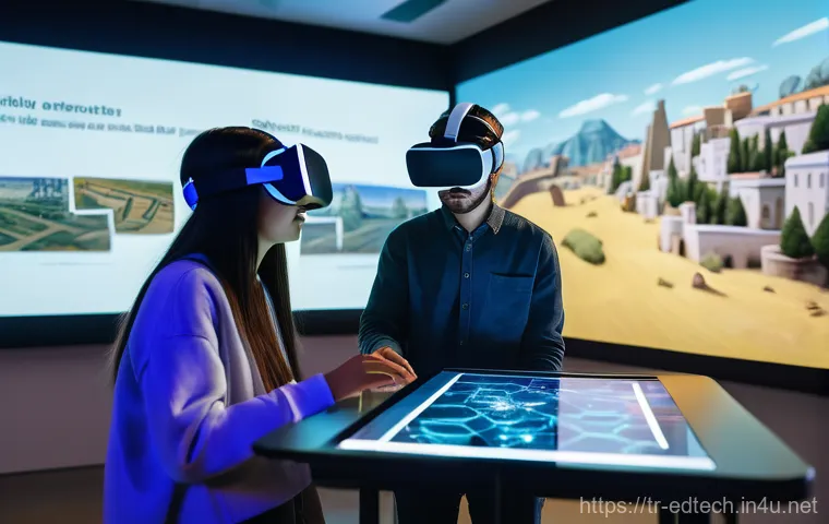 교육공학과 미디어 리터러시 - **Prompt:** "A diverse group of cheerful, engaged middle and high school students, aged 12-17, in a ... 교육공학과 미디어 리터러시 - **Prompt:** "A diverse group of cheerful, engaged middle and high school students, aged 12-17, in a ...