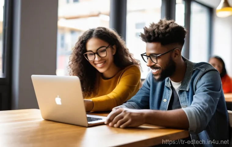 교육공학과 미디어 리터러시 - **Prompt:** "A vibrant scene depicting students experiencing immersive learning through Virtual Real... 교육공학과 미디어 리터러시 - **Prompt:** "A vibrant scene depicting students experiencing immersive learning through Virtual Real...